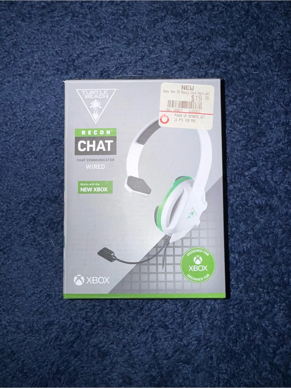 Turtle Beach Recon Chat Wired Gaming Headset for Xbox - White/Green